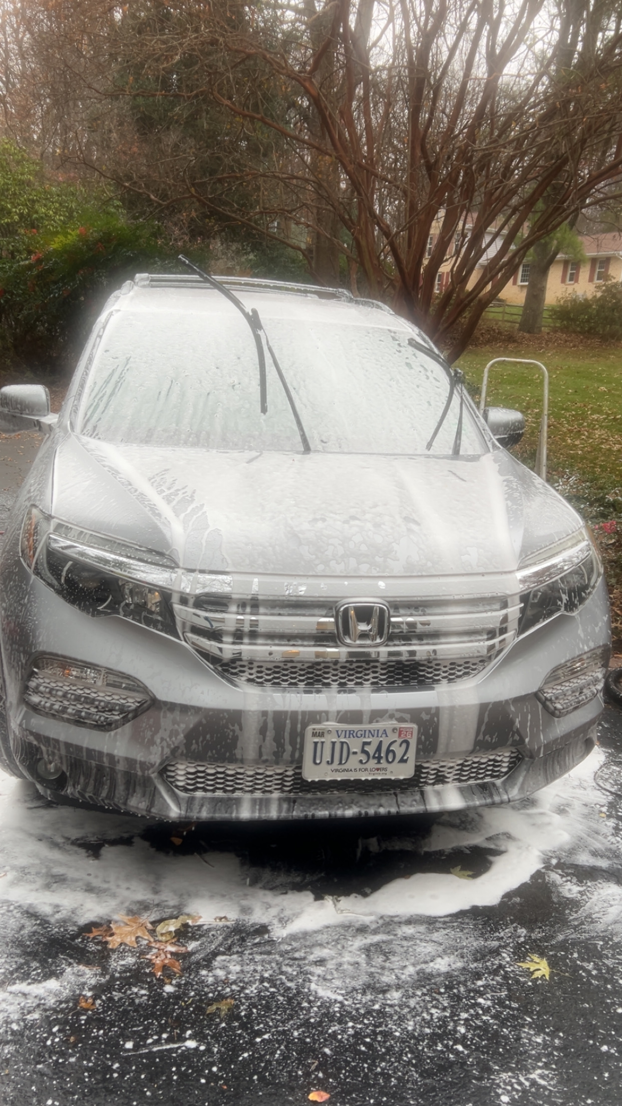 Honda Pilot SUV receiving Crownline Signature Detail treatment
